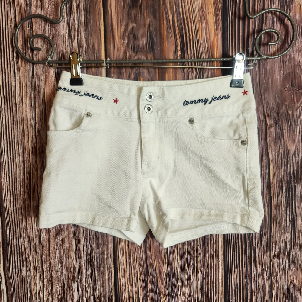 Vintage Tommy Hilfiger Denim White Shorts